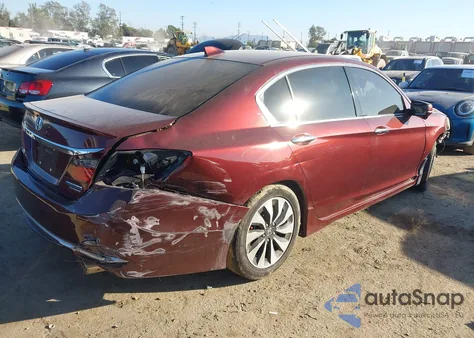 2017 Honda Accord Hybrid Touring from USA, damaged, VIN JHMCR6F77HC015193